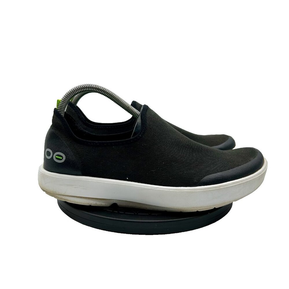 OOFOS OOmg Women’s Size 12 blsck Low Top Slip On Recovery Shoes